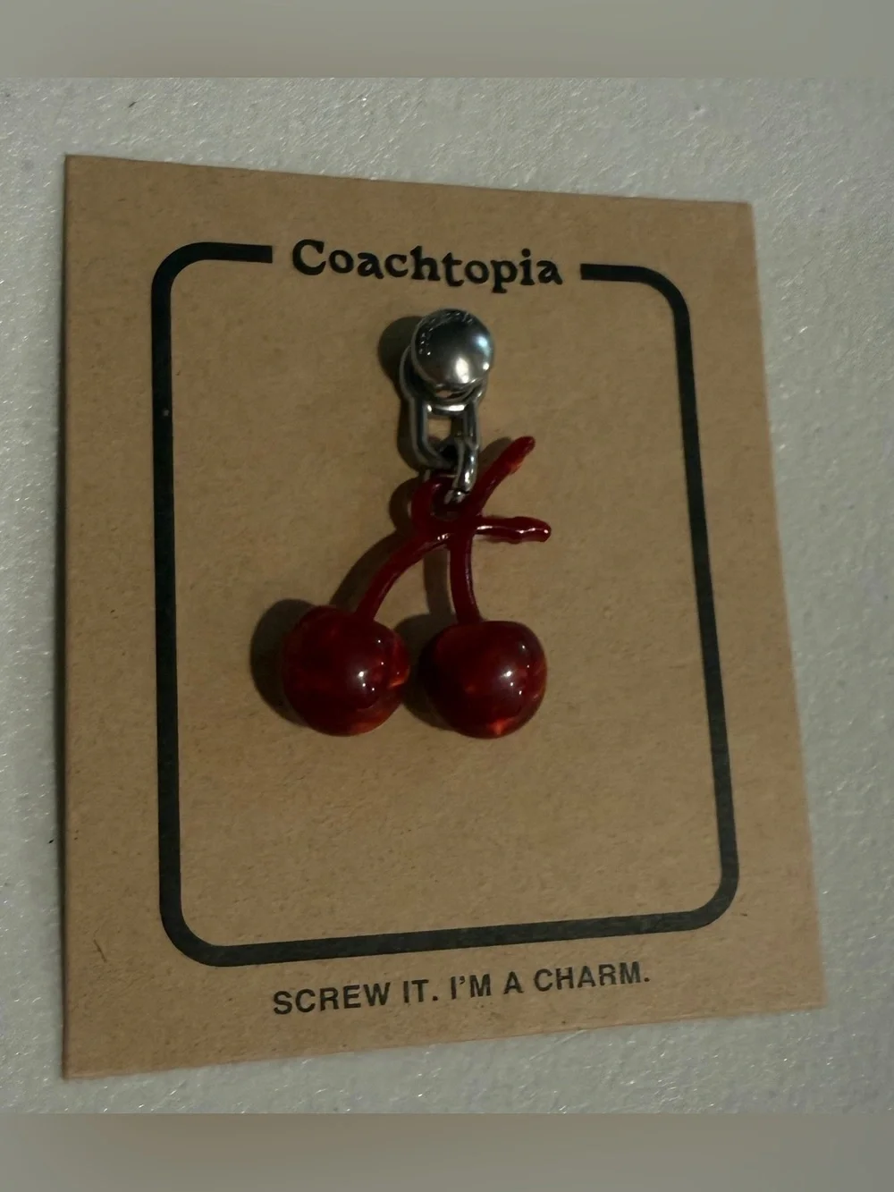 Coach playful cherry